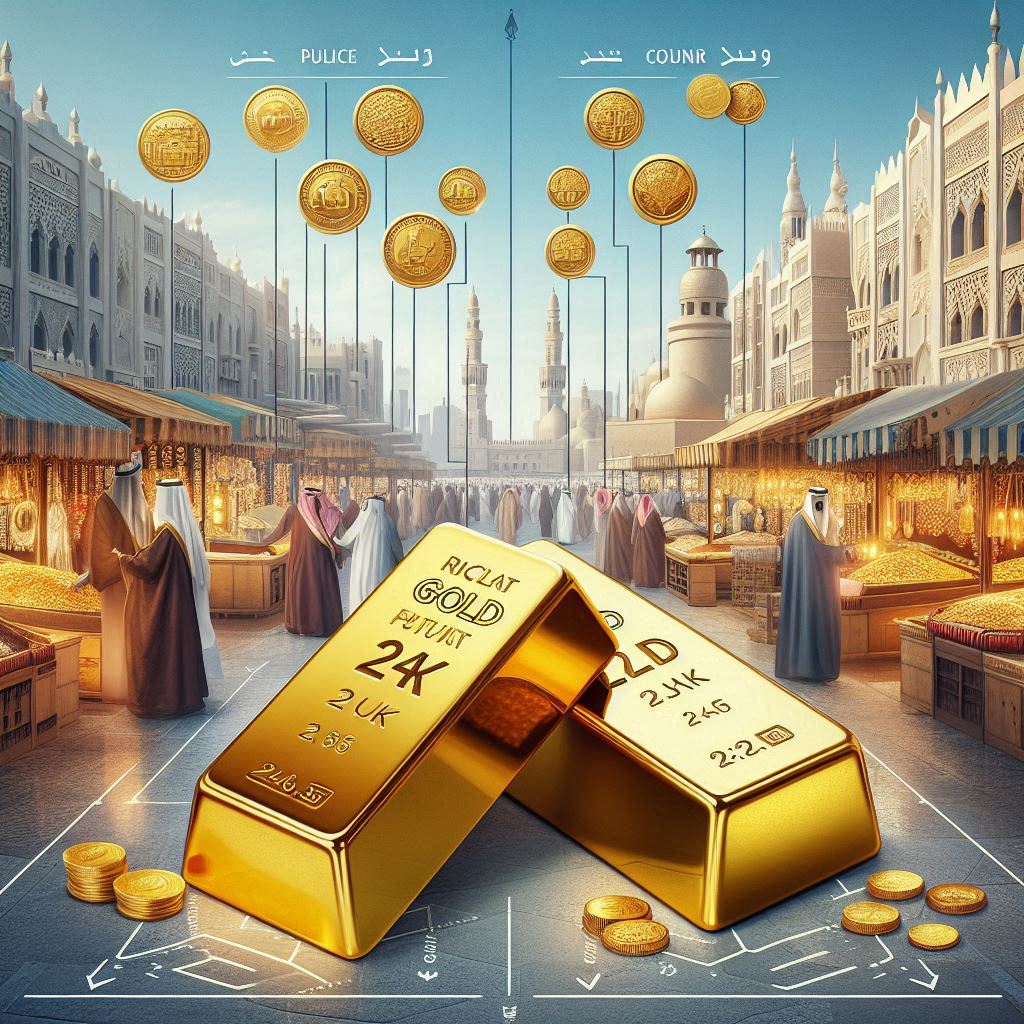 الفرق بين الذهب عيار 24 و22 وأيهما أفضل للاستثمار في السعودية؟